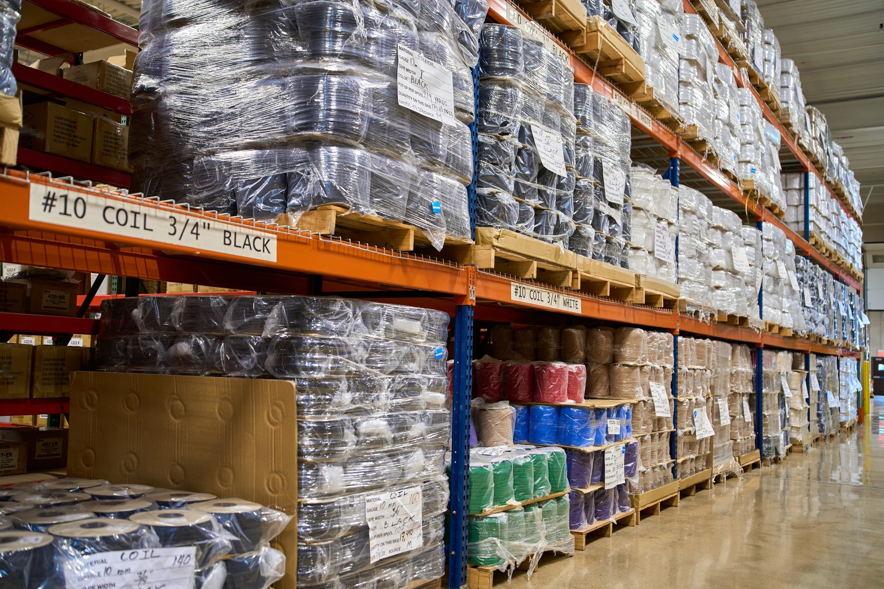 Lenzip Manufacturing plant work area